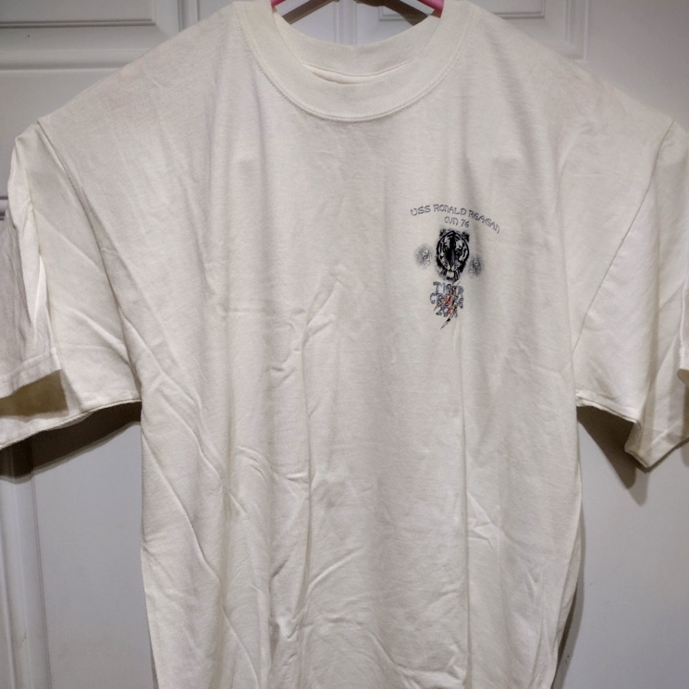 2006 Tiger Cruise USS Ronald Reagan CVN 76 T-shirt Size XL